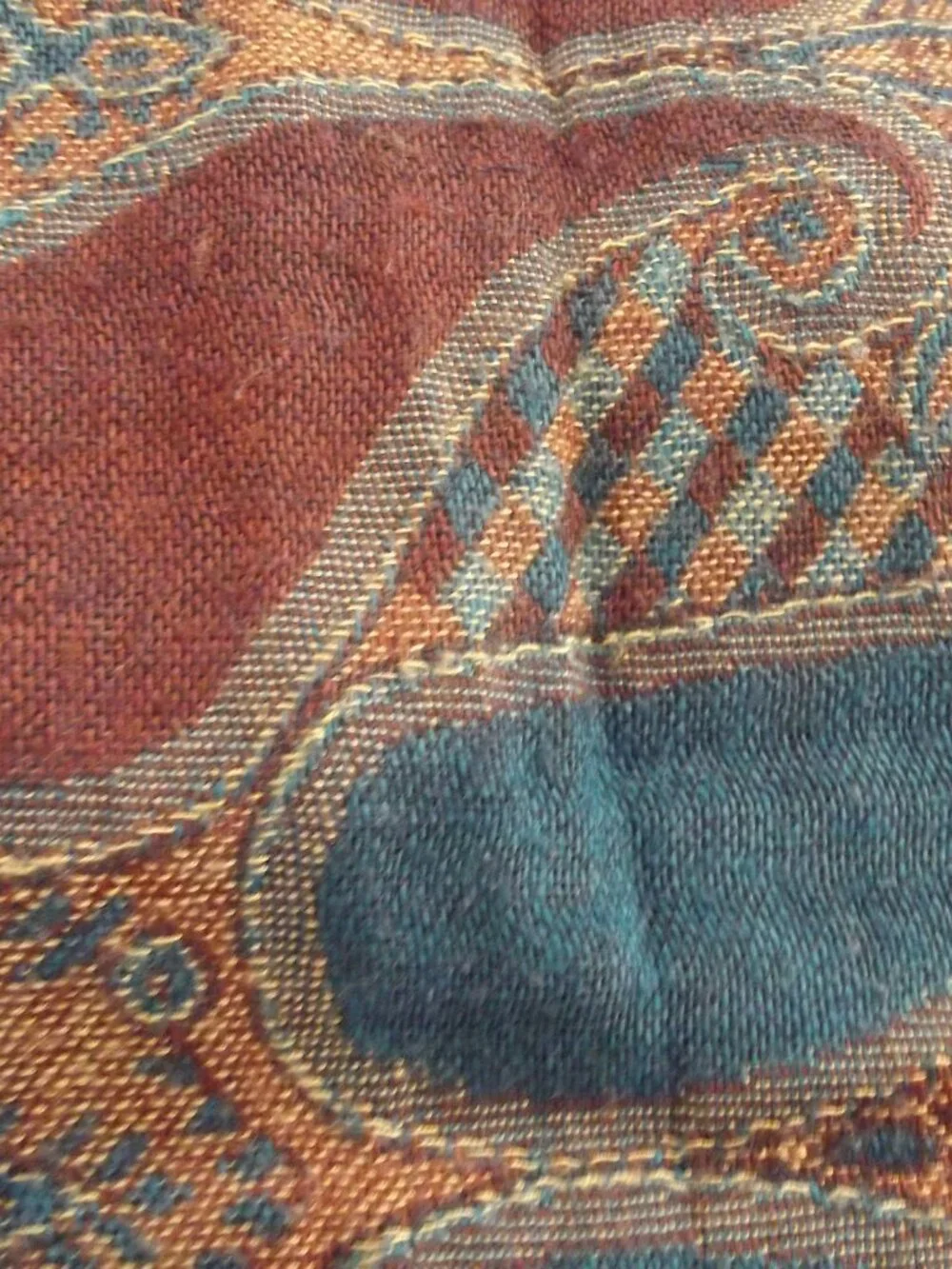 D&G Dolce & Gabbana Pashmina - Cashmere & Silk - Jewel Tones Scarf / Wrap